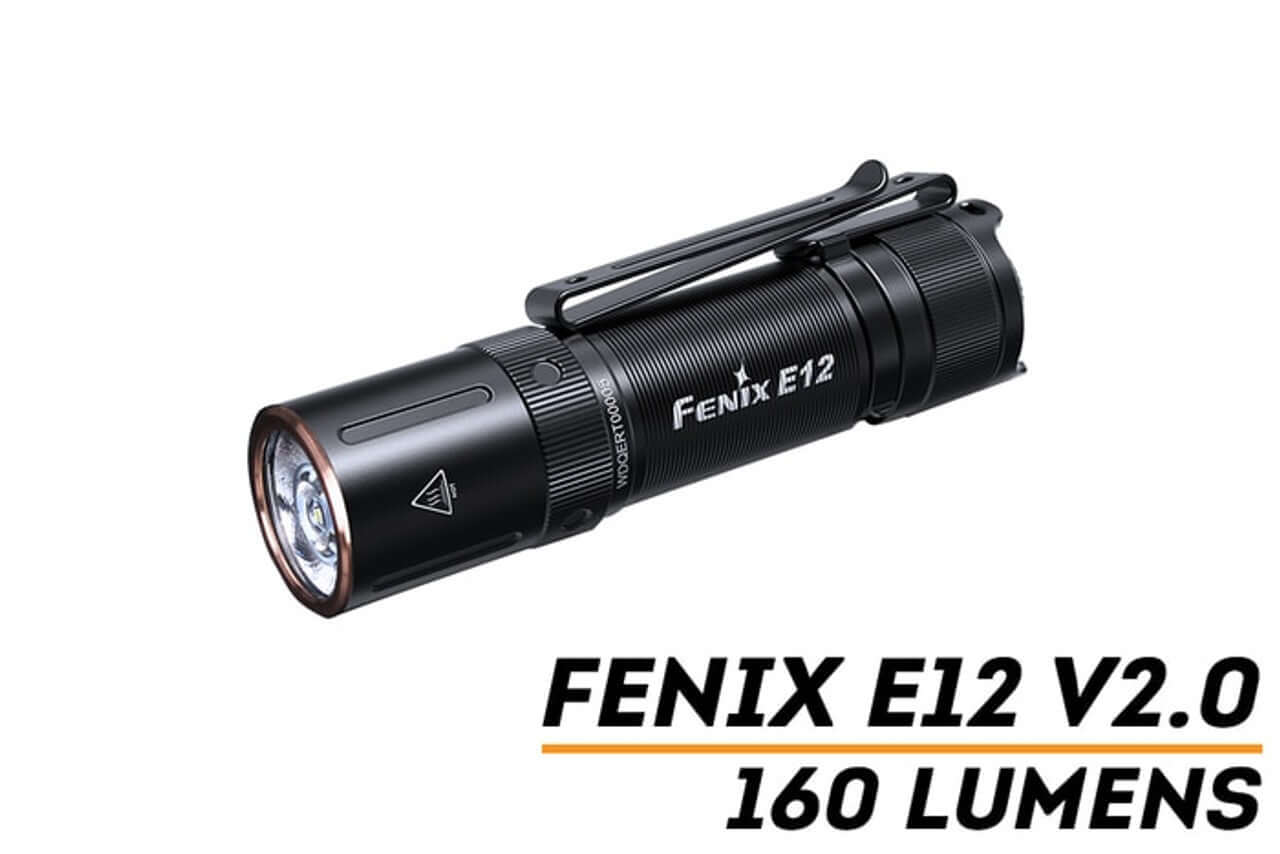 fenix e12 v2.0 flashlight Fenix E12 V2.0 AA EDC Flashlight