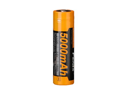 Fenix ARB-L21-5000v2 rechargeable 5000mAh 21700 Li-ion battery for extended runtime and high performance.