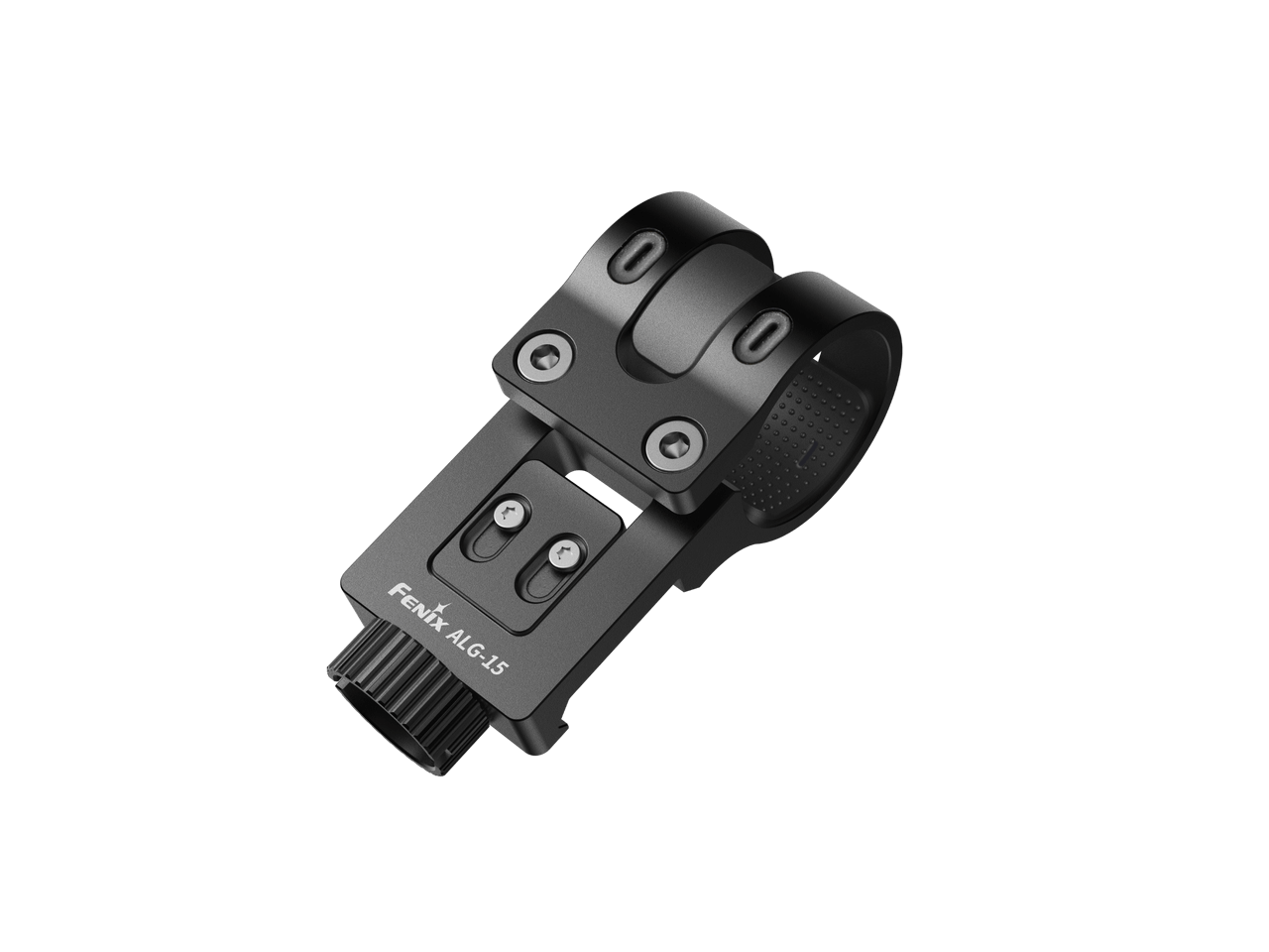 Fenix ALG-15 Tactical Rail Mount with tool-free attachment and durable aluminum construction.