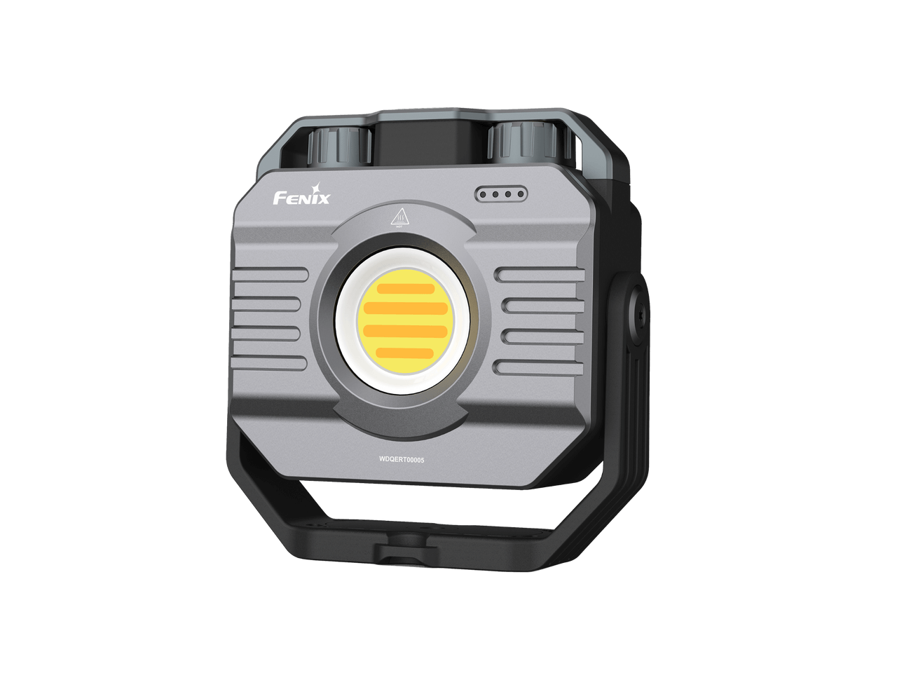 Fenix CL28R outdoor lantern with stepless brightness and color temperature adjustments, 360° handle, and magnetic base.