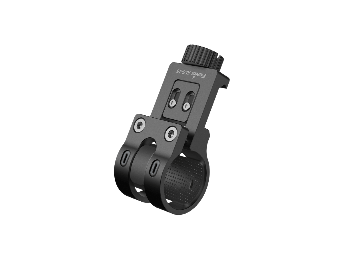 Fenix ALG-15 Tactical Rail Mount with tool-free attachment and robust design for flashlights.
