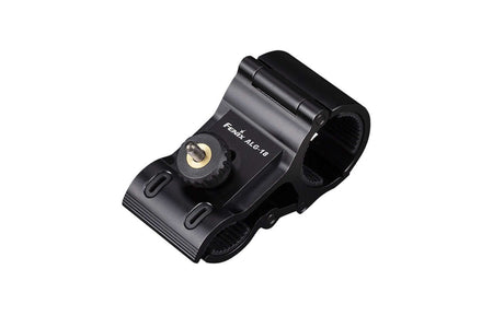 Fenix ALG-18 flashlight barrel mount designed for tactical setups with quick assembly features.