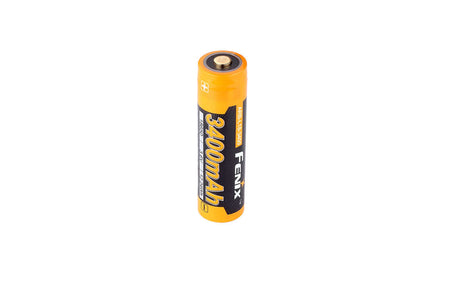 Fenix ARB-L18 18650 rechargeable battery with 3400mAh capacity, designed for safety and high performance.