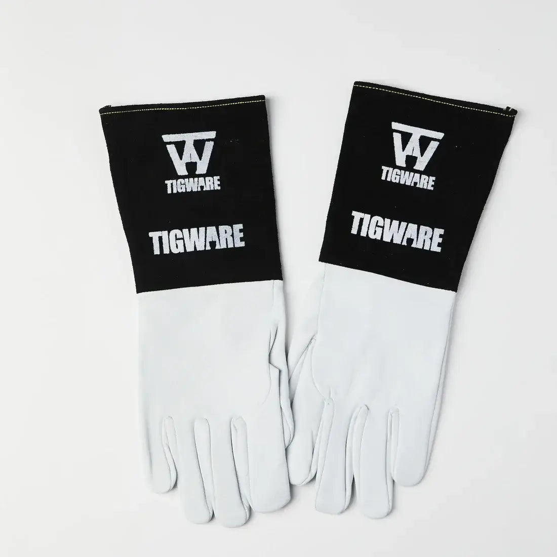 TIGWARE Kevlar gloves designed for superior dexterity and flexibility in welding applications, rated up to 750F.