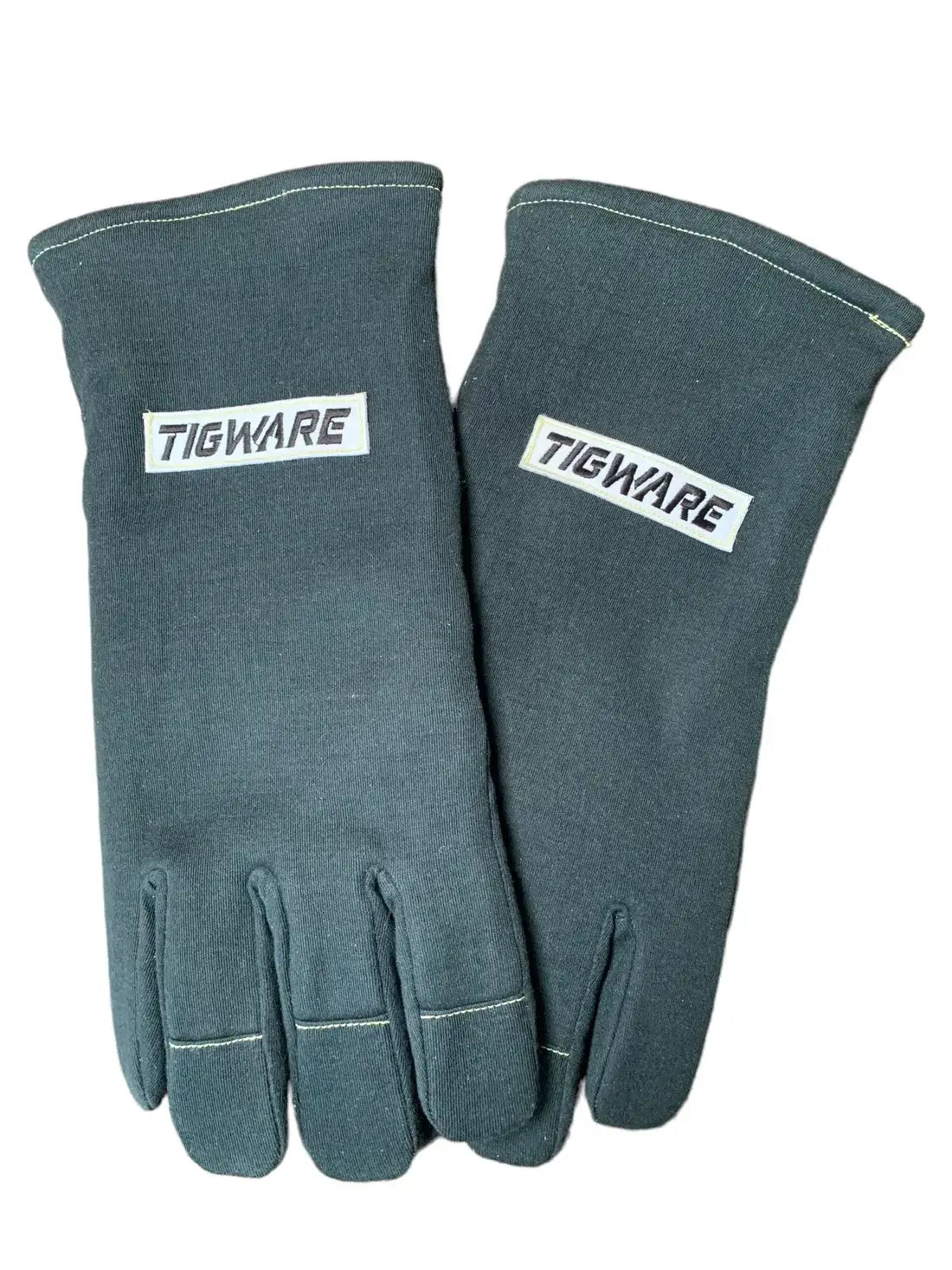 TIGWARE Kevlar welding gloves, super dexterous and flexible, 100% Kevlar, rated 400C / 750F for optimal hand protection.
