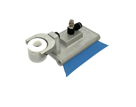 FLAT-HEAD Trailing Shield for professional TIG welders, made of durable 6061 Aluminum and Silicone.
