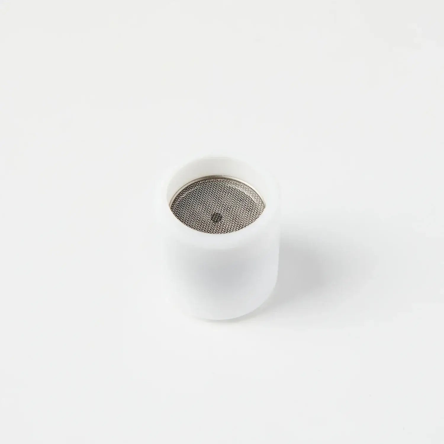 Teflon welding cup with mesh screen for smooth gas flow, designed for durability and resistance to damage.