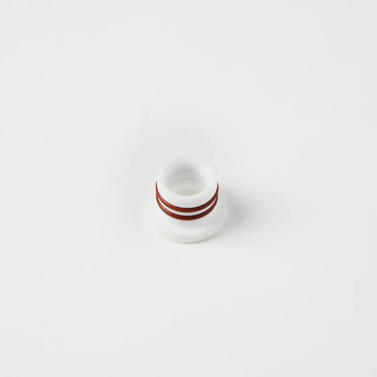 Teflon Beaver Unit Adapter with silicone O-rings for durable performance in numerous applications.