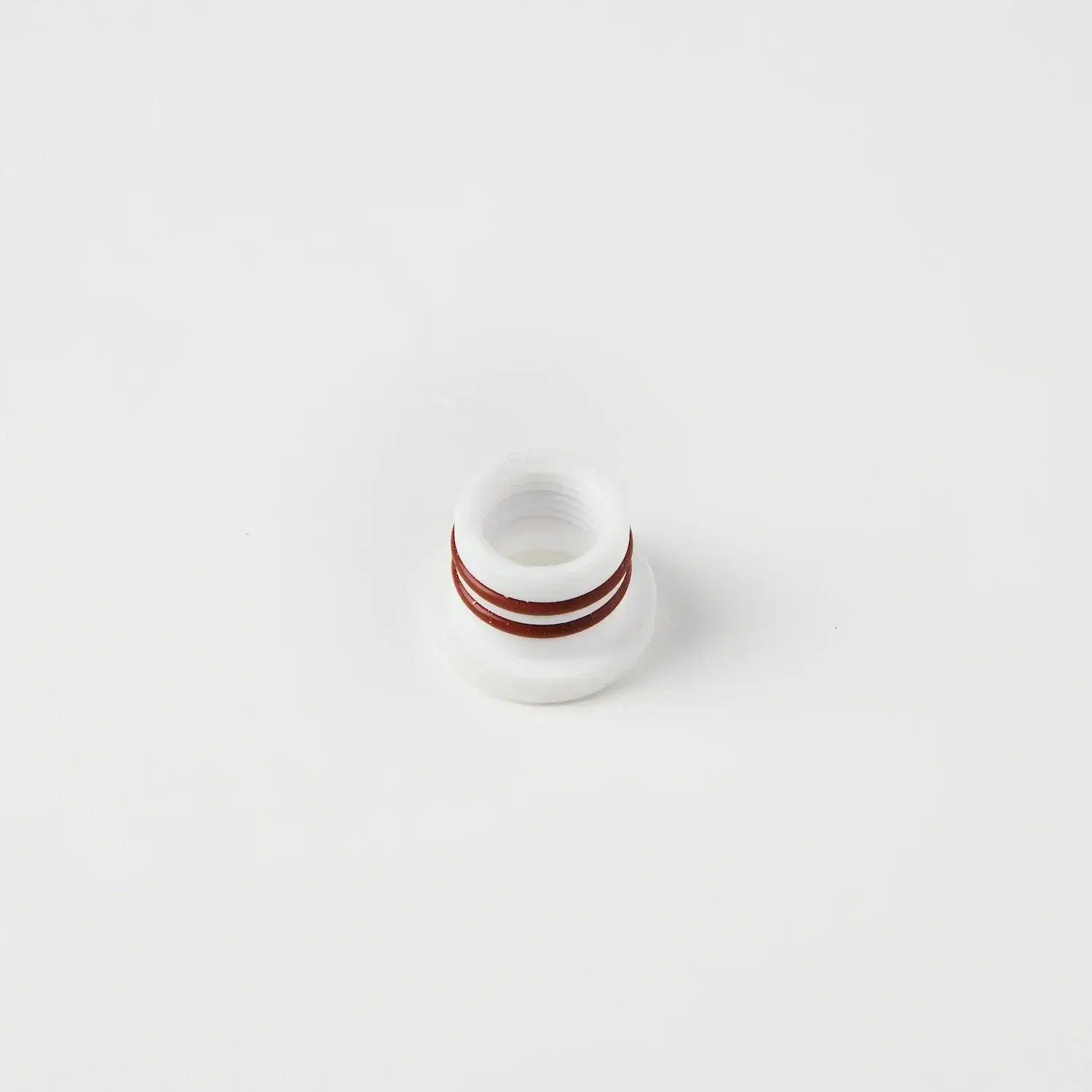 Teflon Beaver Unit Adapter with silicone O-rings for durable performance in numerous applications.