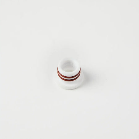 Teflon Beaver Unit Adapter with silicone O-rings for durable performance in numerous applications.