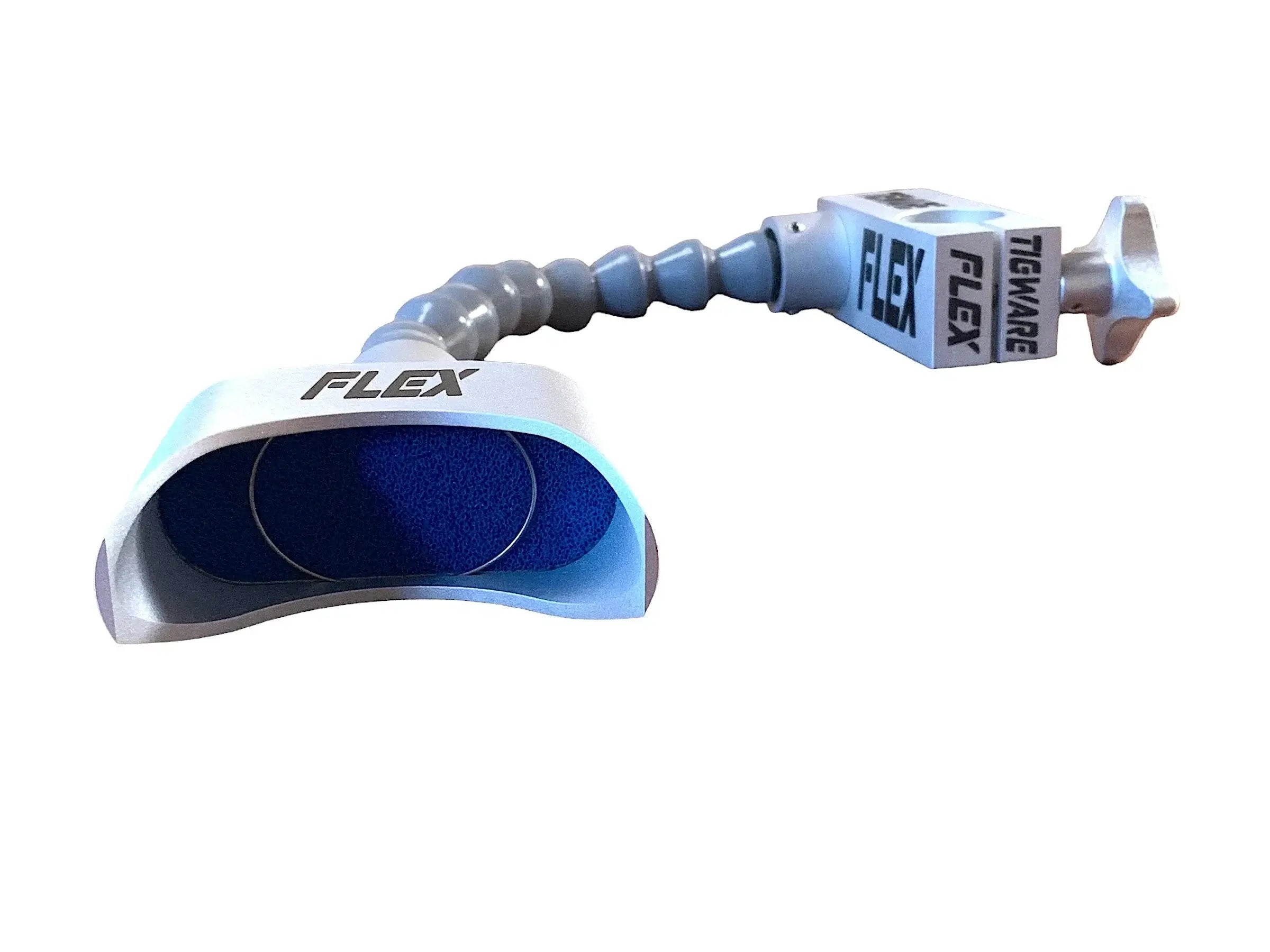 FLEX-BLOK unit for TIG welding, designed for ARGON shielding and support customization for TIGWARE equipment.
