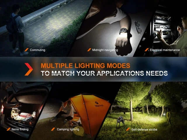 fenix e18r v2 rechargeable led flashlight Fenix E18R V2.0 Rechargeable EDC Flashlight