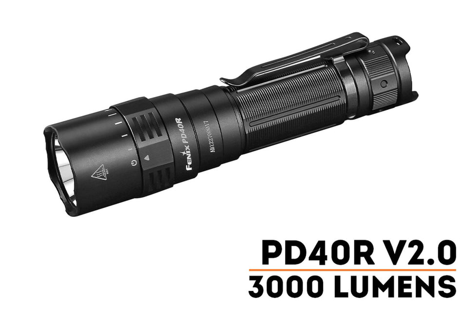 Fenix PD40R V2.0 Rechargeable Rotary Flashlight