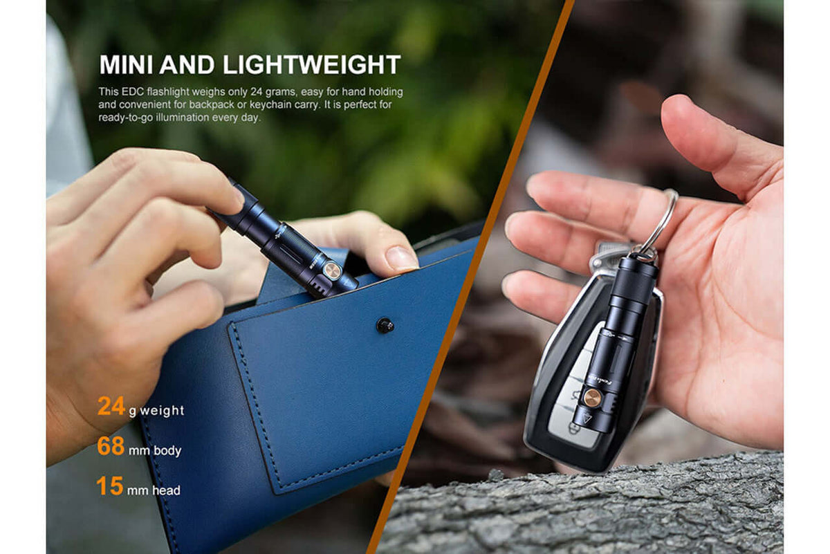 fenix e05r keychain flashlight Fenix E05R Mini Keychain Flashlight