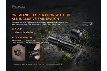 Fenix E12 V2.0 AA EDC Flashlight
