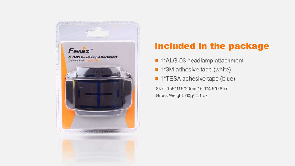 Fenix ALG-03 Headlamp Helmet Attachment